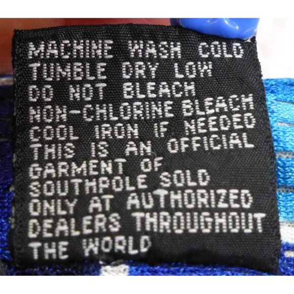 Mens Southpole Sax XXL Blue & White Short Sleeve Button-Up Shirt - Picture 8 of 11